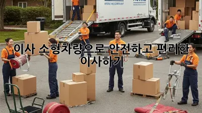 이사 소형차량으로 안전하고 편리한 이사하기